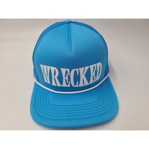 Wrecked Holy Ship Insomniac Wide Awake Since 93 Mesh Trucker Snapback Hat Cap